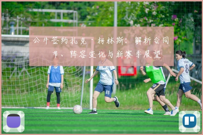 公牛签约扎克·柯林斯：解析合同细节、阵容变化与新赛季展望